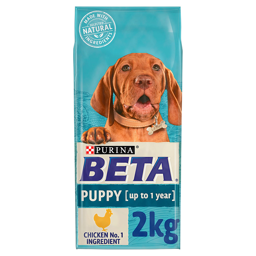 Beta Puppy Dry Dog Food Chicken dry dog food pack
