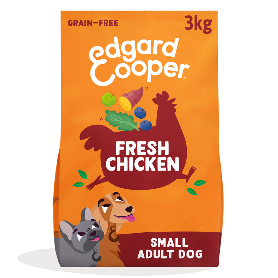 Edgard & Cooper Fresh Chicken Small Breed Dry Dog Food dry dog food pack