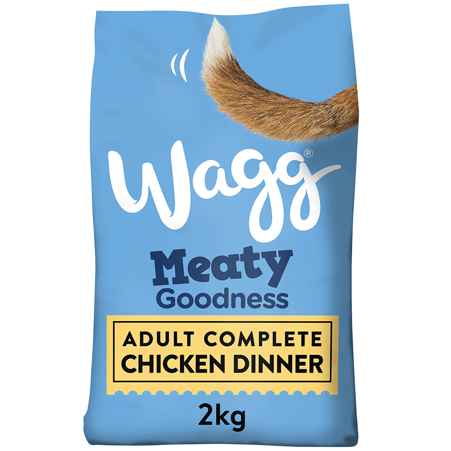 Wagg Meaty Goodness Complete Adult Dry Dog Food Chicken dry dog food pack